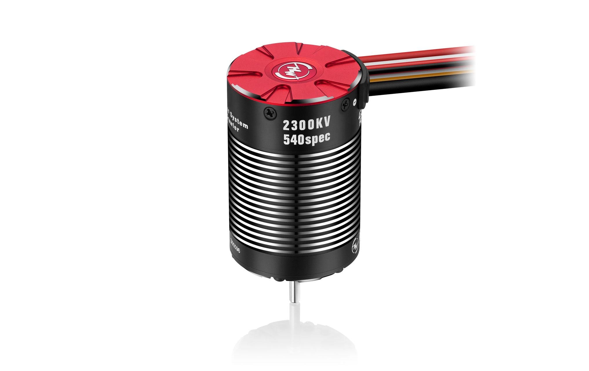 Antriebsset Quicrun Fusion Pro Combo, Crawler, 2300 kV, 2-3S<br>Brushless FOC Sensored Antriebsset für Crawler