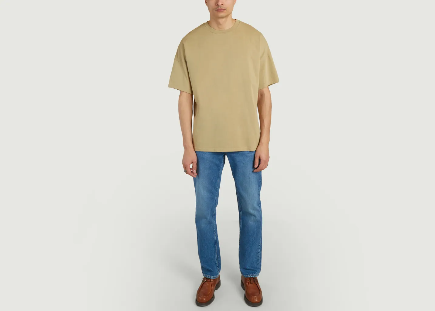 T-shirt en coton coupe ample Fizvalley American Vintage