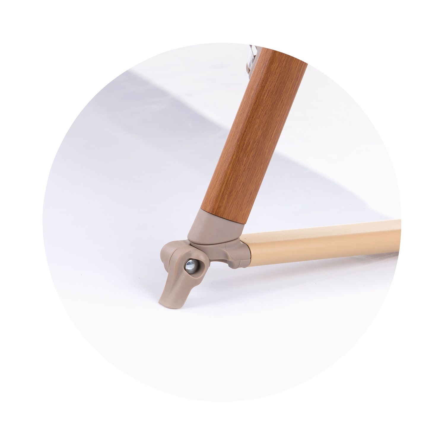 Chipolino Schaukelmechanismus für Babybett Sweet Dreams, Schaukelkufen, 2 Bögen beige