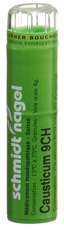 SCHMIDT-NAGEL Causticum Gran 9 CH 4 g