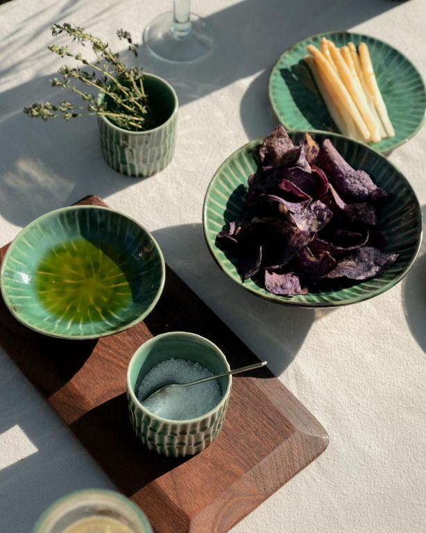 Serax Verde Lanza by Pascale Naessens kom Ø17 set van 2