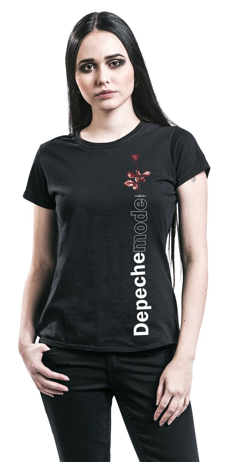 Violator Side Rose | Depeche Mode T-Shirt Manches courtes