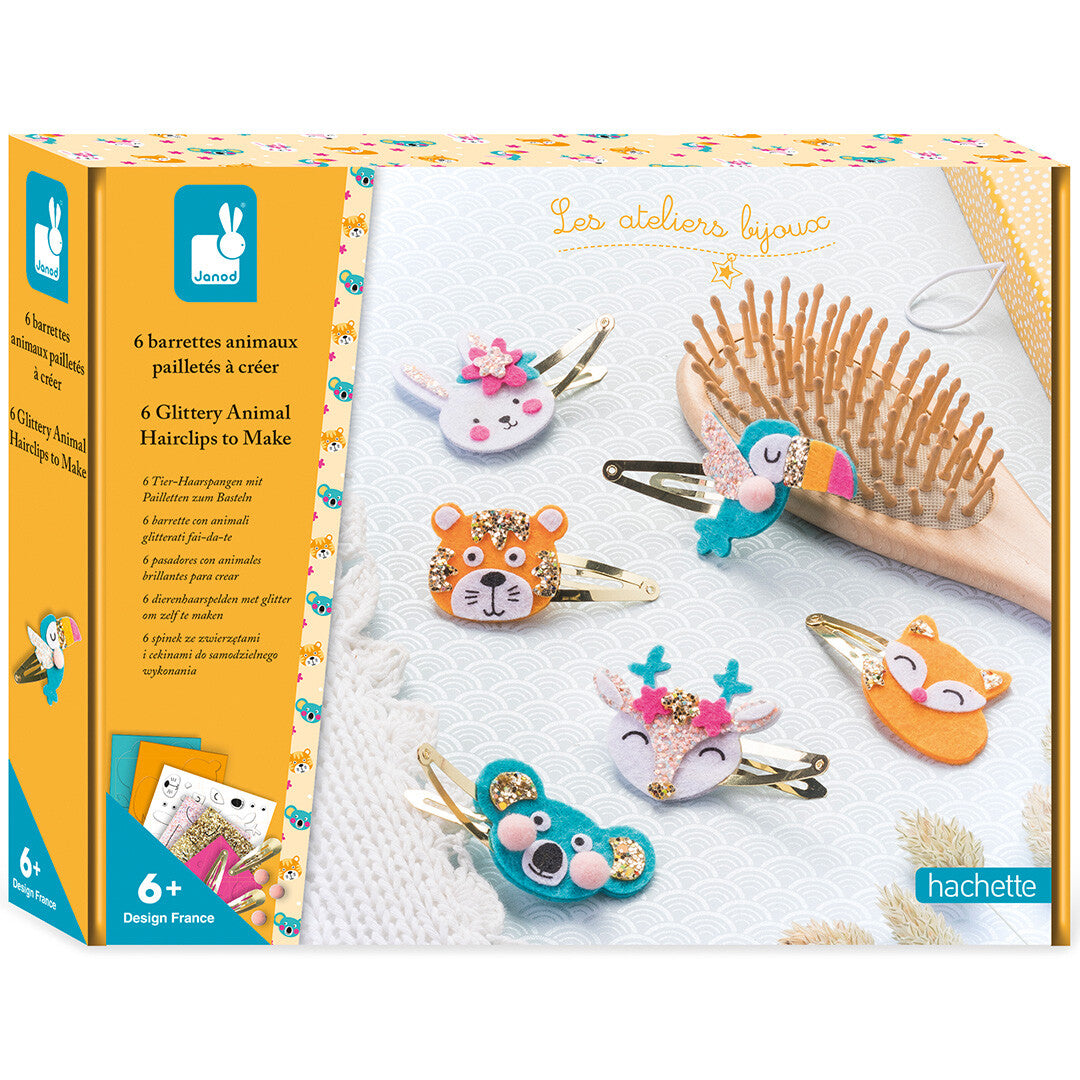 Janod haarclips maken - dieren