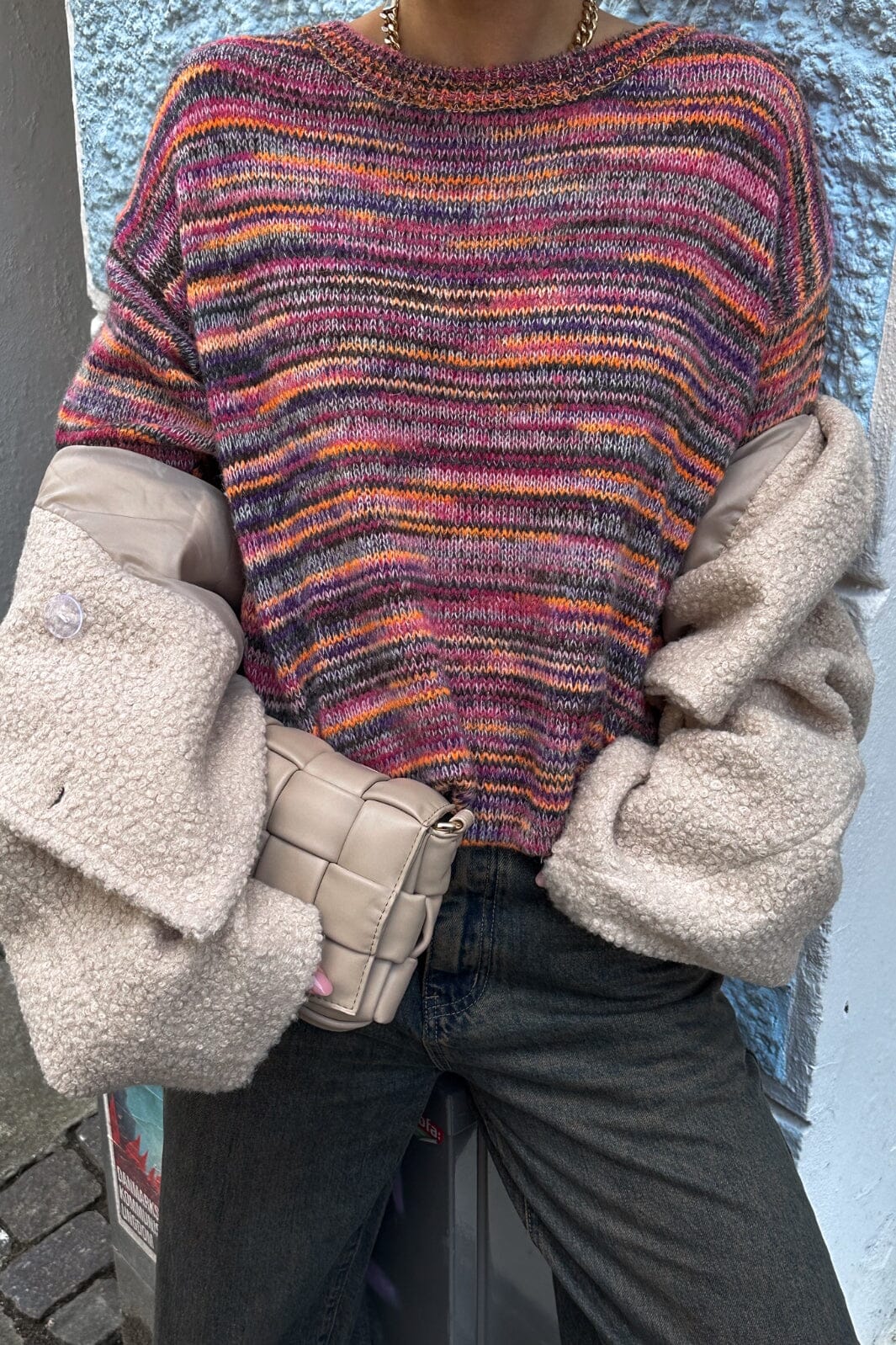 Noella Mimi Knit 1038 rose combo