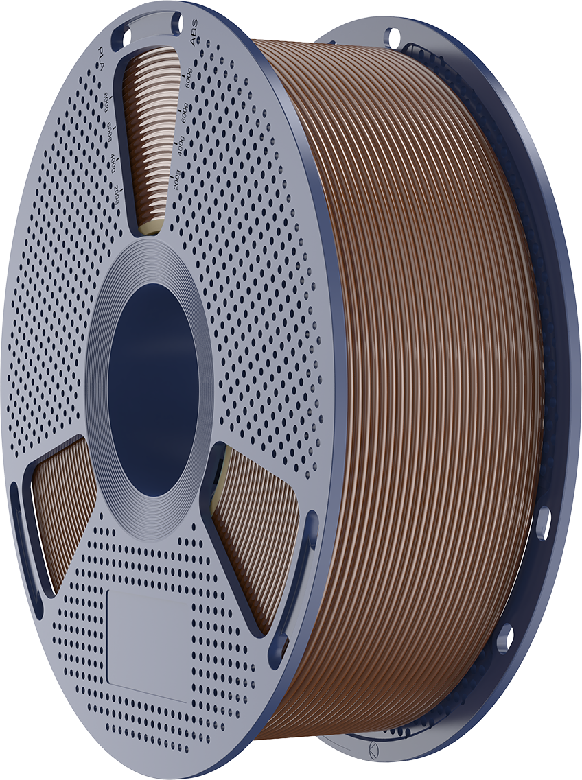 SUNLU  PETG Coffee Brown, 1,75 mm / 1000 g    Zähes, leicht zu druckendes PETG Filament in Coffee Brown