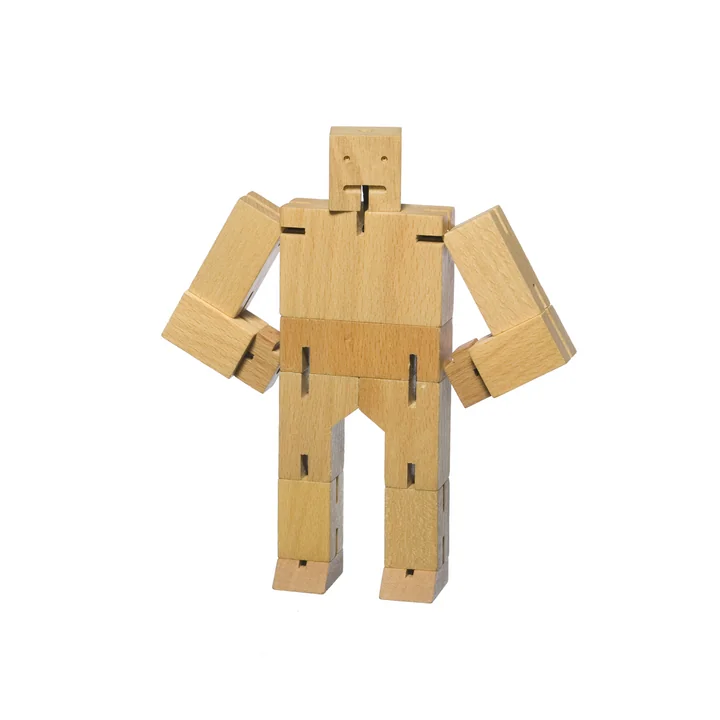 Areaware - Cubebot, klein, natur