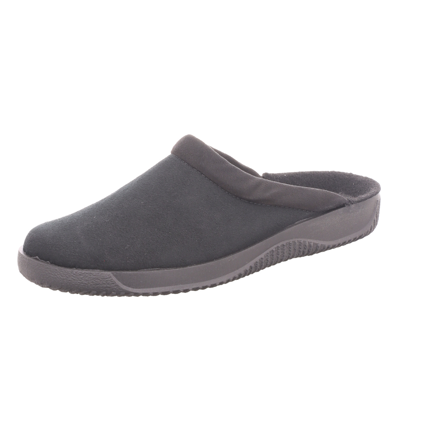 Rohde Herren-Pantoffel Schwarz