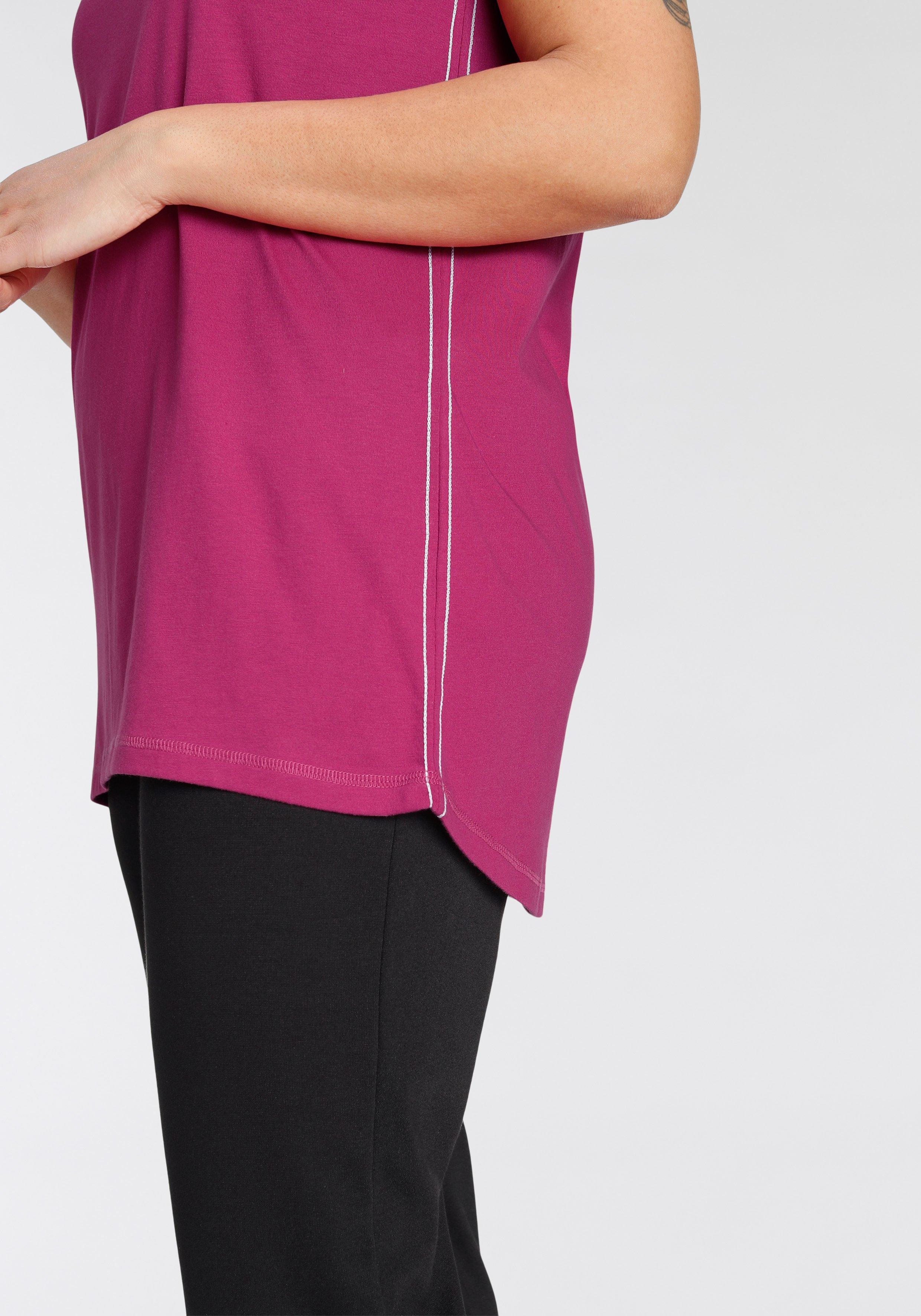 Doppelpack Longshirts mit Rundhalsausschnitt