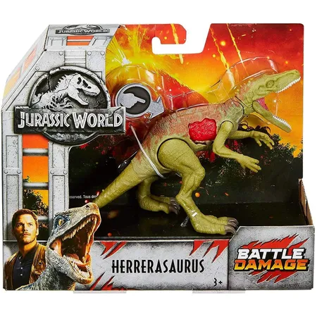 Mattel Jurassic World - Battle Damage / Kampfschaden Herrerasaurus