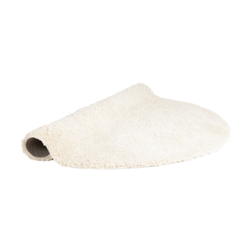 Vloerkleed Shaggy Rond Creme 200 cm
