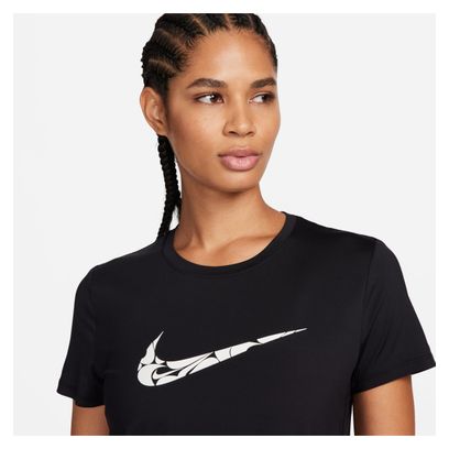 Maillot manches courtes Femme Nike One Swoosh Noir