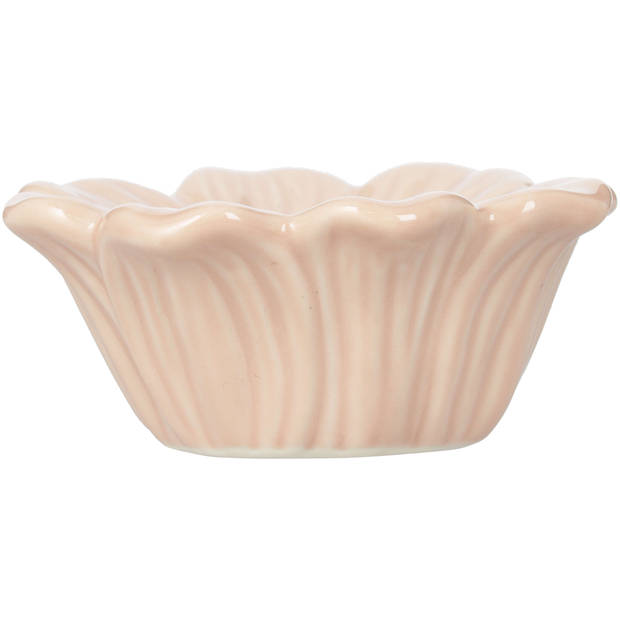 Theelichthouder Soft Shades roze