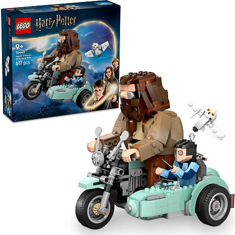LEGO Harry Potter Hagrid og Harrys motorcykeltur 76443