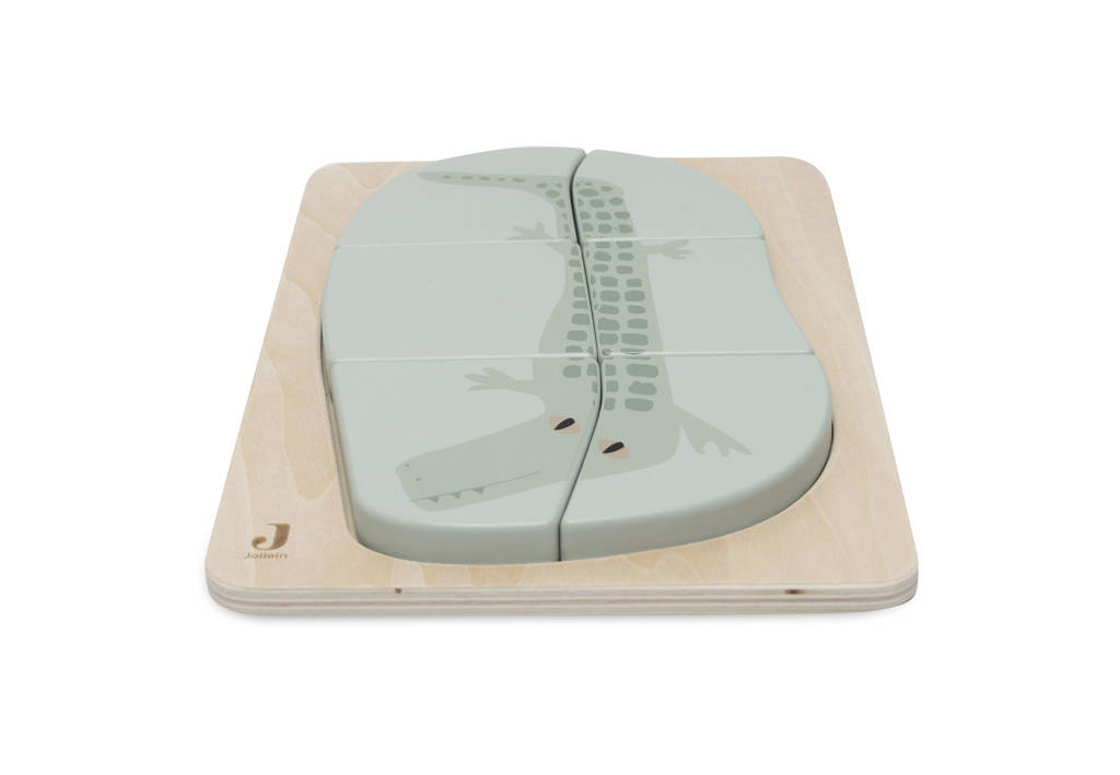 houten puzzel Jungle Jambo - Croco