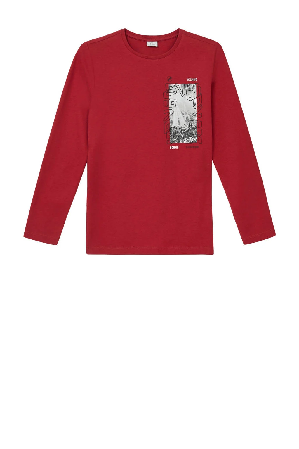 s.Oliver longsleeve rood