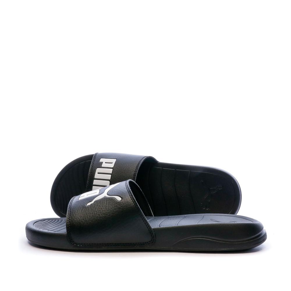 Puma Claquettes noires homme Puma Popcat 20