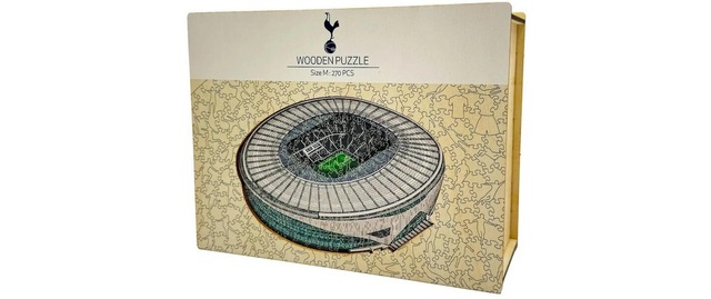 Puzzle »Iconic Tottenham Hotspur FC – Stadium« Holzart: Birke (Herkunftsland: China)