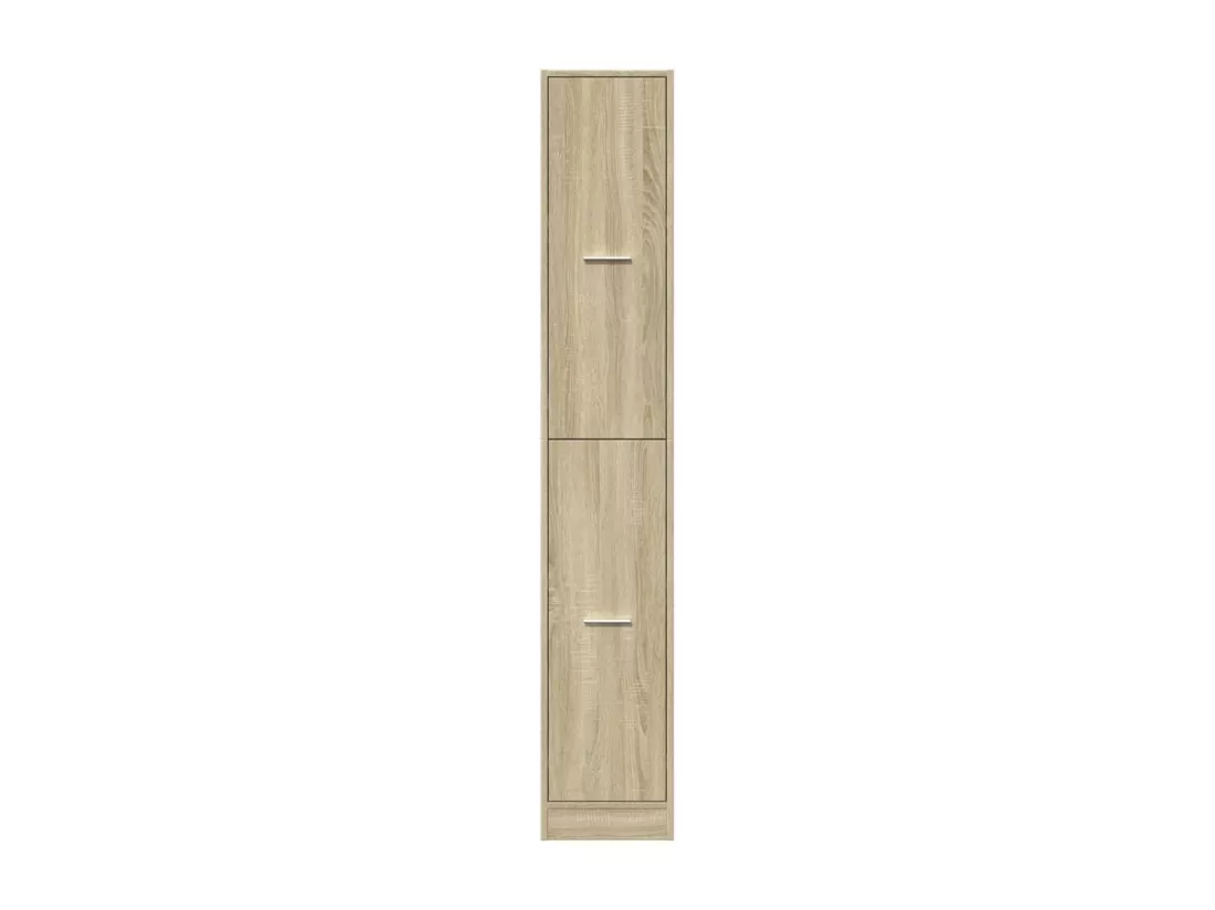 Armoire d'apothicaire chêne sonoma bois d'ingénierie