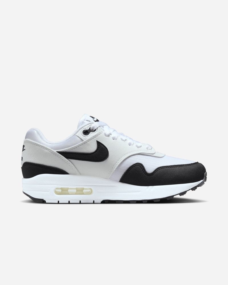 Chaussures Nike Air Max 1 '87 Blanc & Noir pour femme