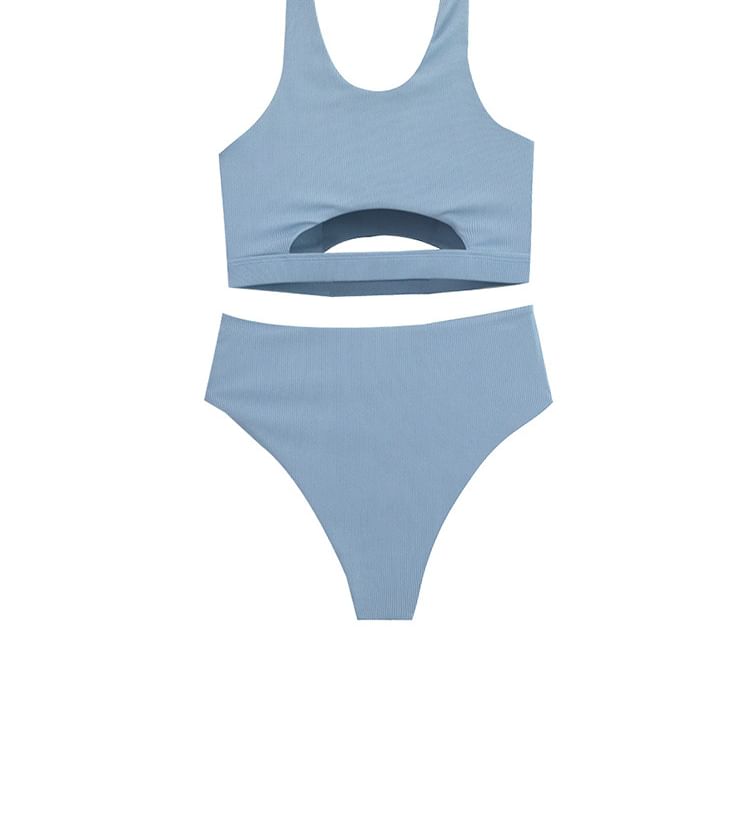 Honolulu - Bikiniset met effen uitsnijding
