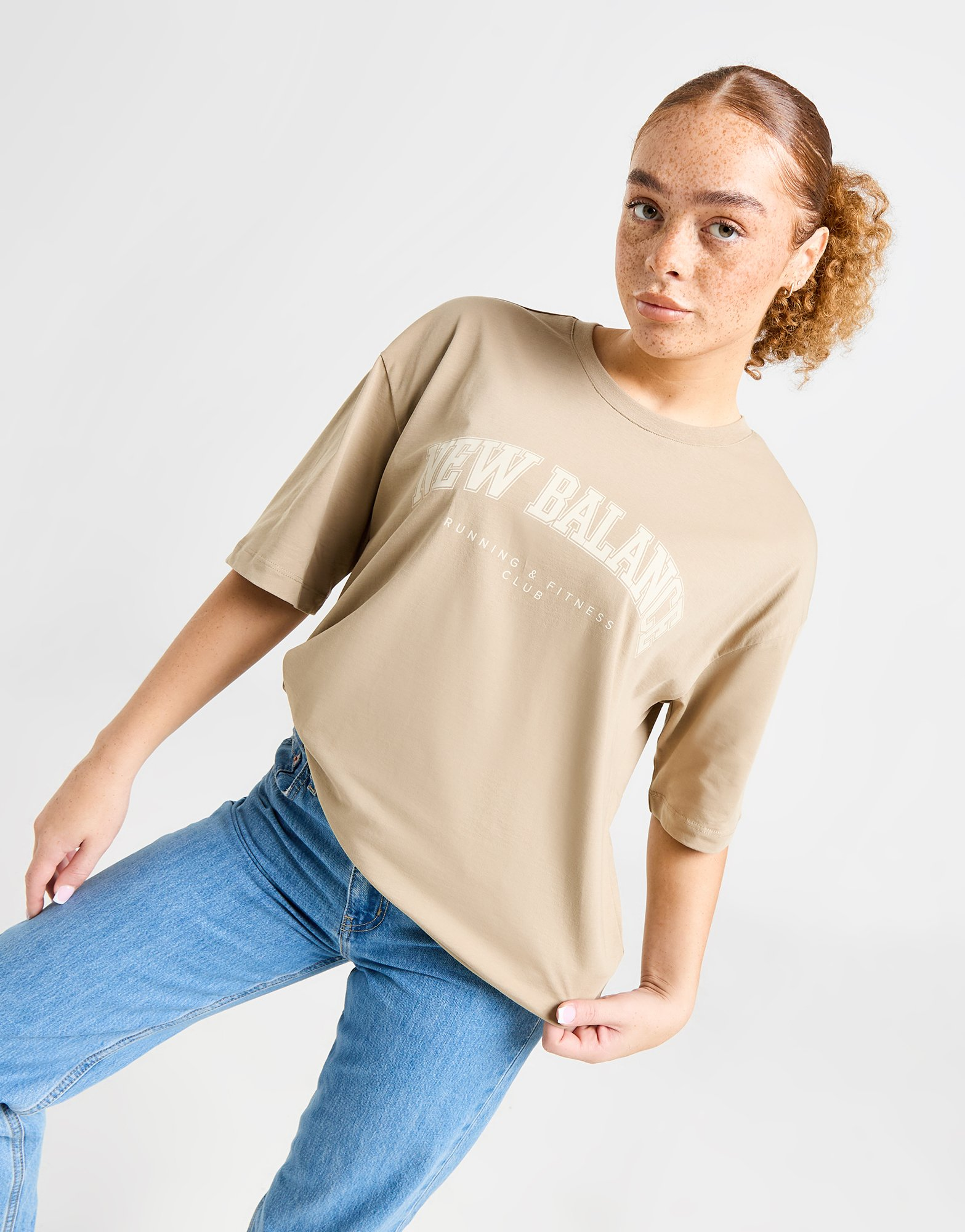 New Balance T-shirt Logo Femme