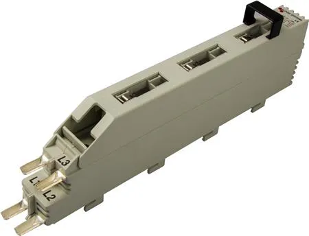 TRIARCA DIN 00 sikringsliste 160AKabeltværsnit : 16-95mm² Kabelklemmer, der kan anvendes OC16-95, OC25-95