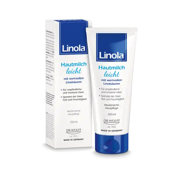 Hautmilch leicht
