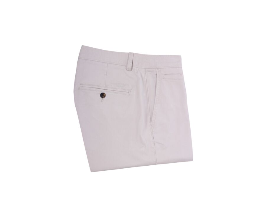 Bermuda chino homme Greige - BARRY