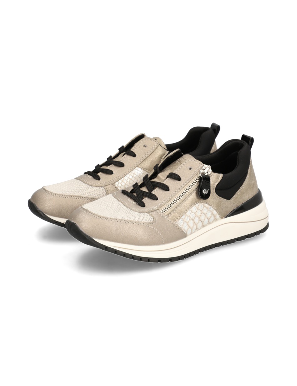 Lederkombination Sneaker