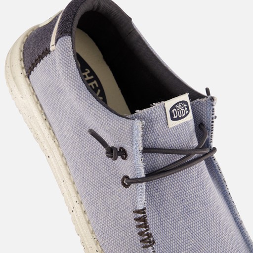 HEYDUDE Wally Coastline Jute Instappers grijs