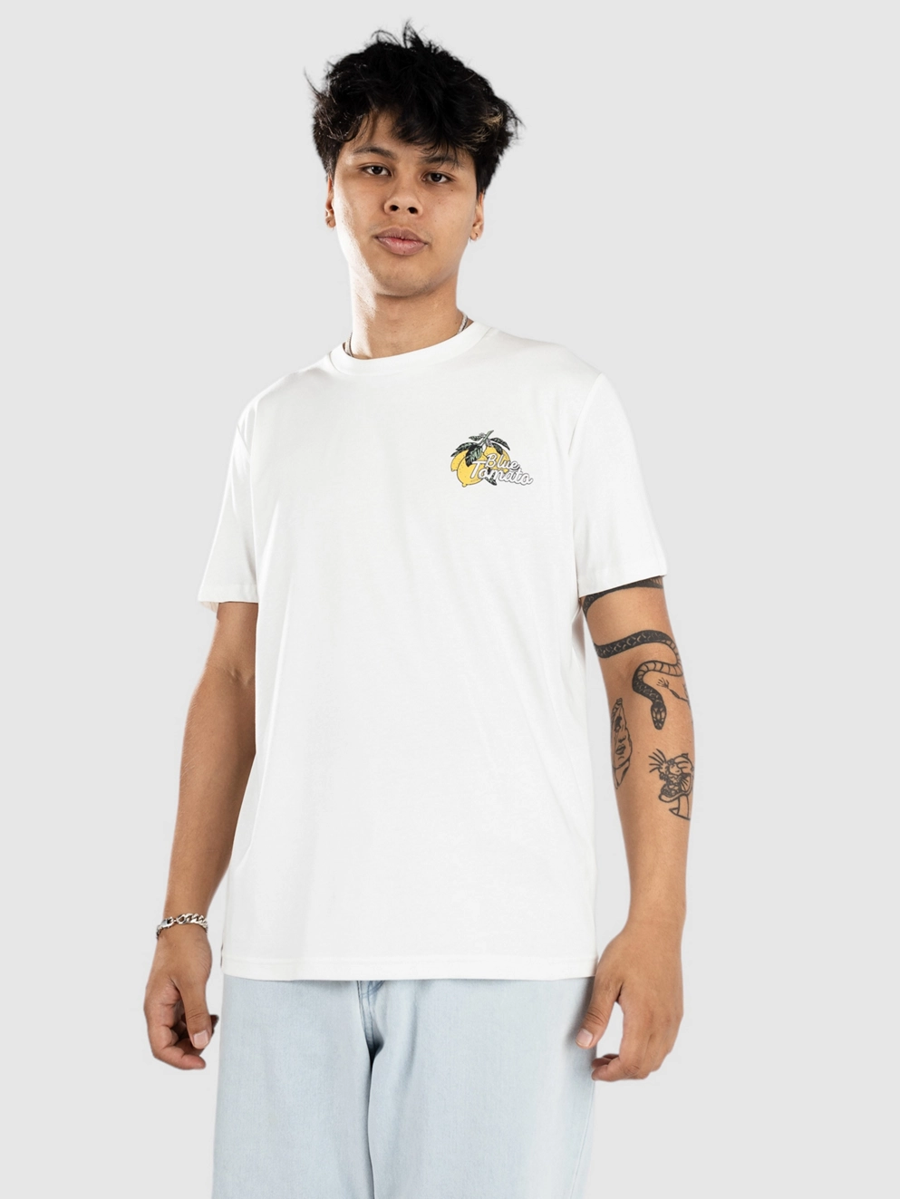 Blue Tomato Lemon Citron T-Shirt off white