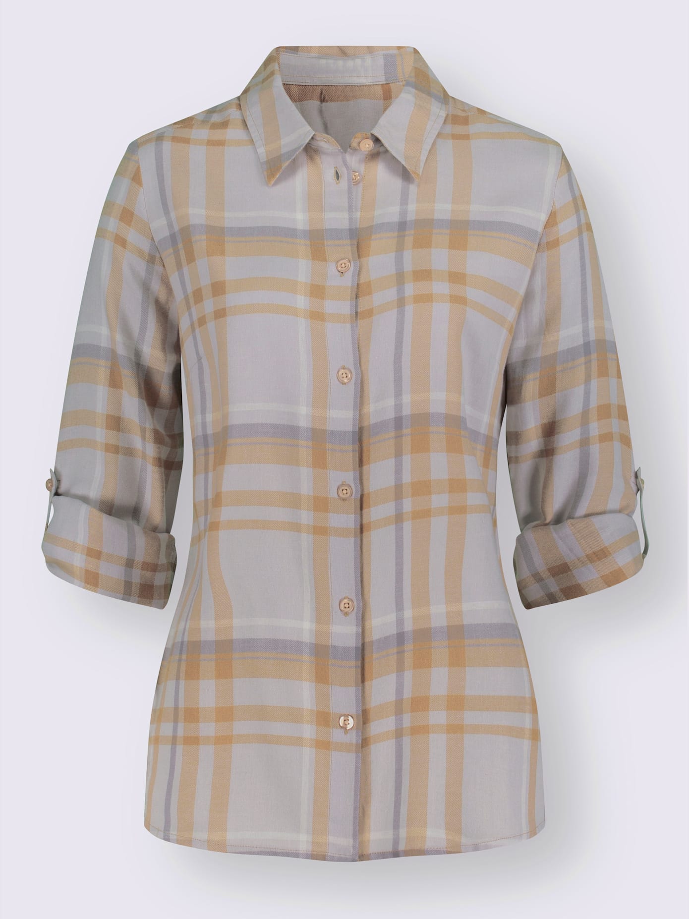 Chemisier en flanelle pur coton