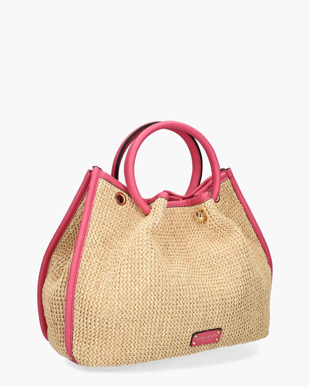 Lollipops Loreto Handbag Ecru/Roze Tas