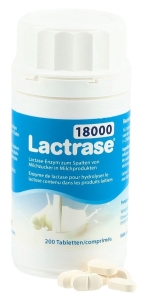 Lactrase Tabletten 18000 IE, 200 Stück