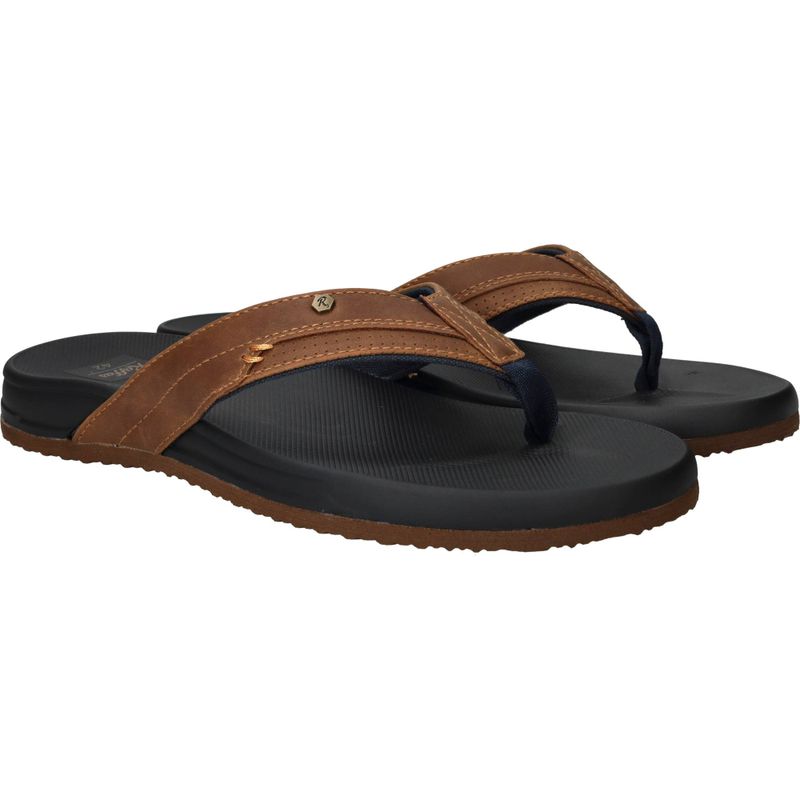 Raffas Teenslippers Cognac Heren