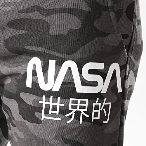 Short Jogging Japan Camo Noir