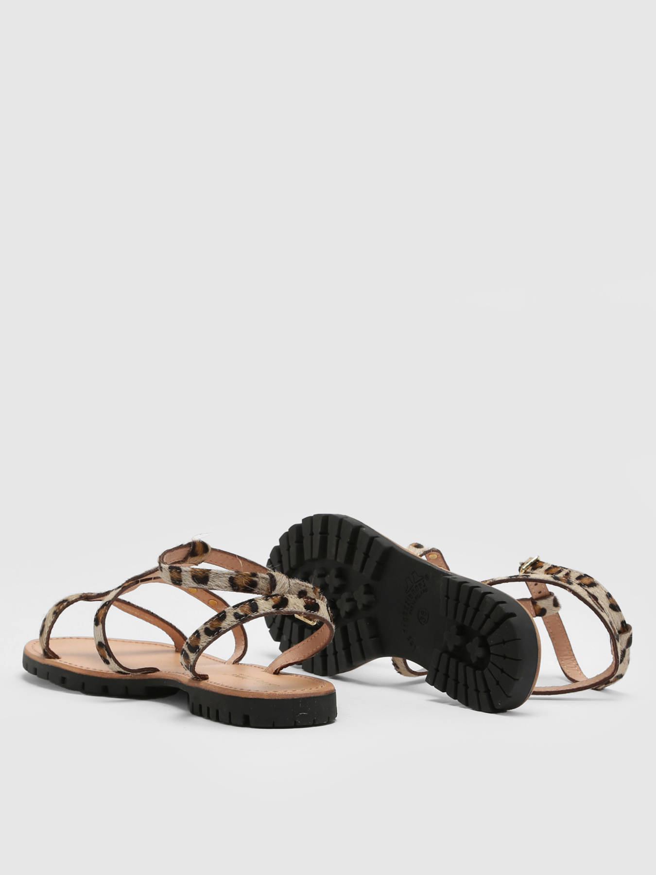 Sandales en cuir LES TROPEZIENNES