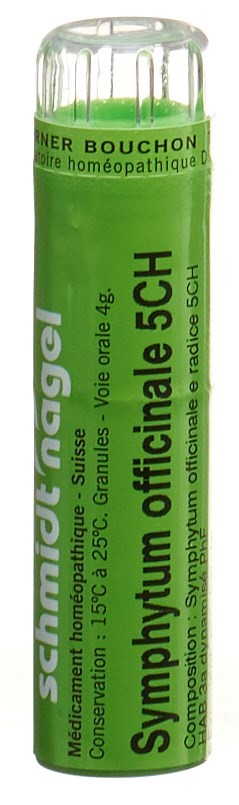 SCHMIDT-NAGEL Symphytum officinale 5 CH<br>4 g, Granulat