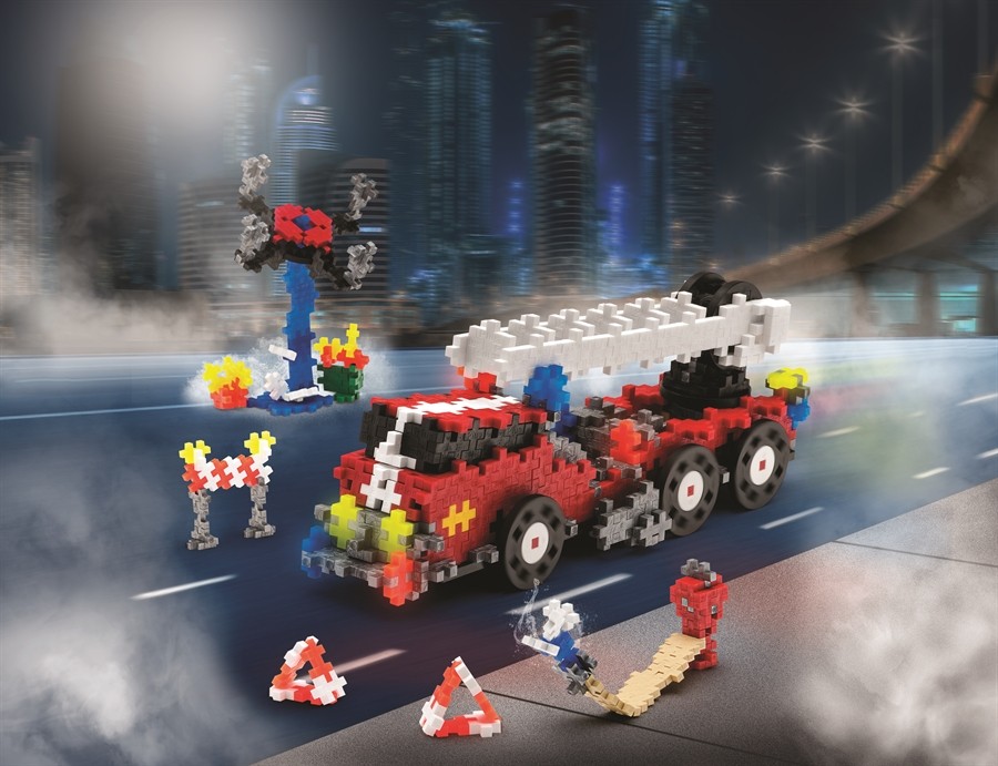 Plus Plus Go - Fire and Rescue byggesæt (7009)