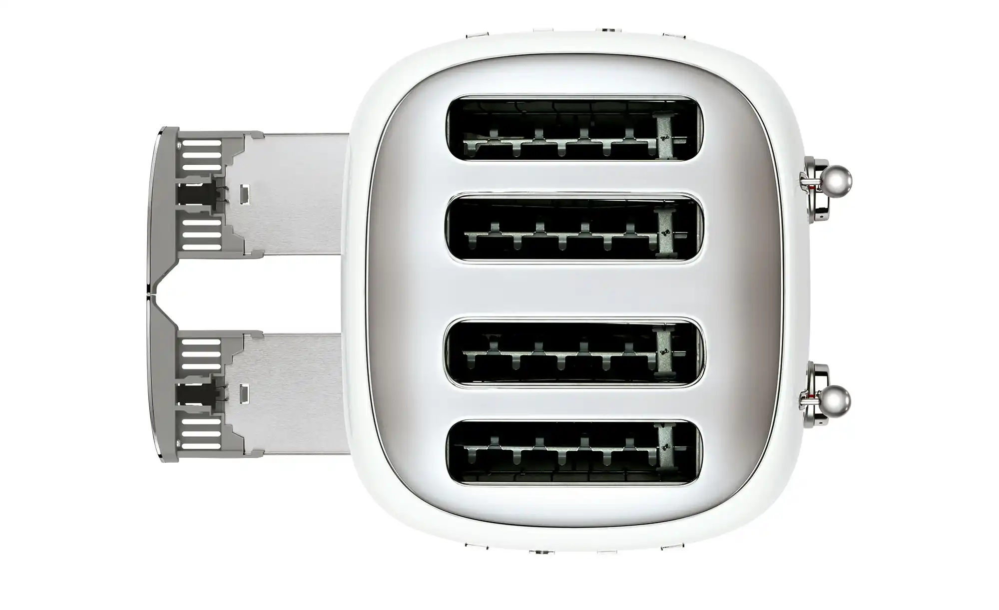 smeg 4-Slot-Toaster TSF03WHEU