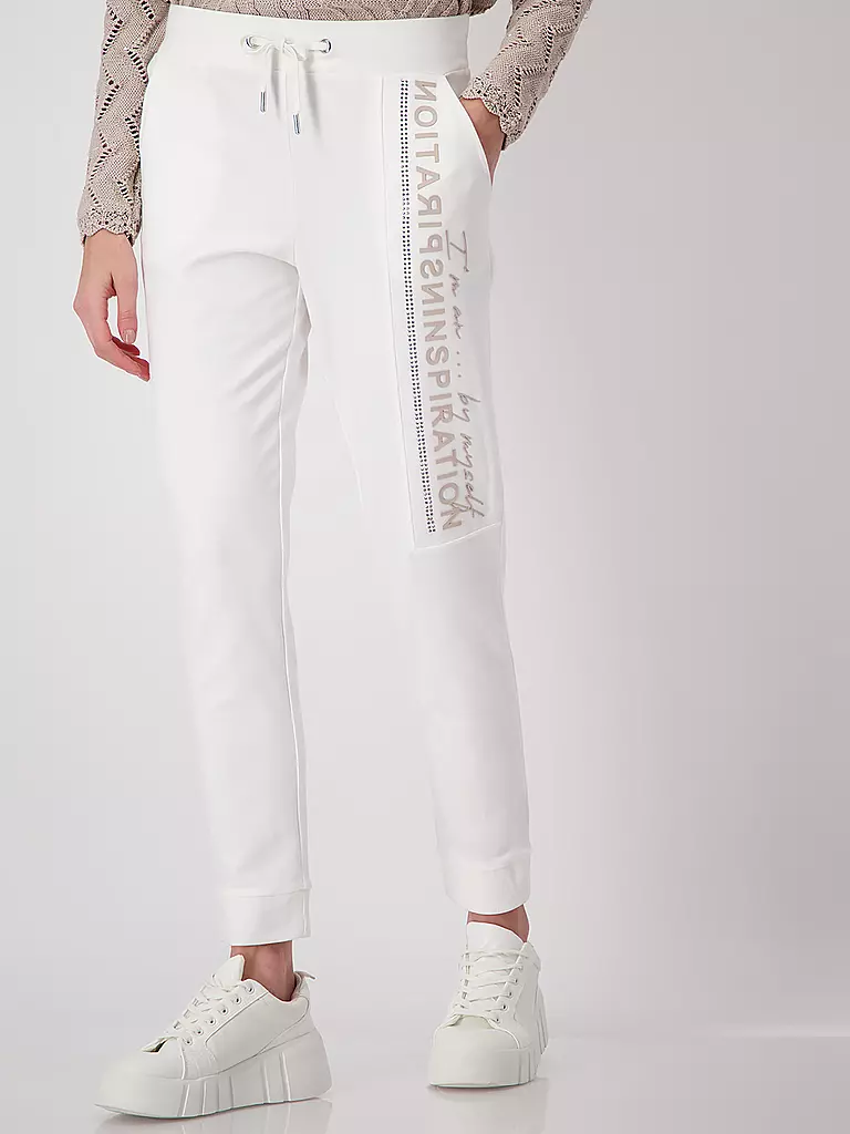 MONARI Hose Jogging Fit  creme