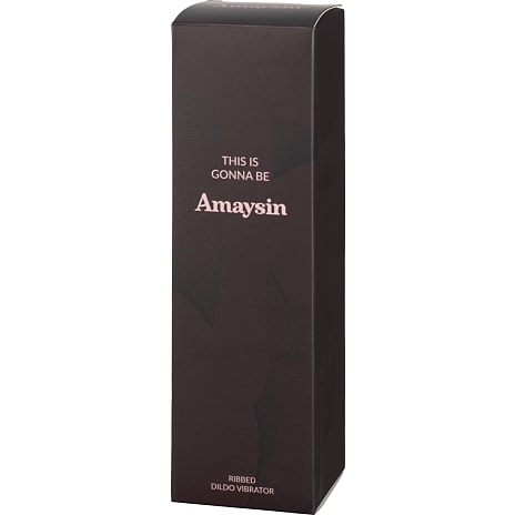 Amaysin Ribbed dildo vibrator