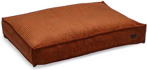 Designed by Lotte hondenkussen Ribbed bruin 100 x 70 x 15 cm