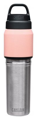 Bouteille 2-en-1 Camelbak Multibev Insulated 650/470ml Rose