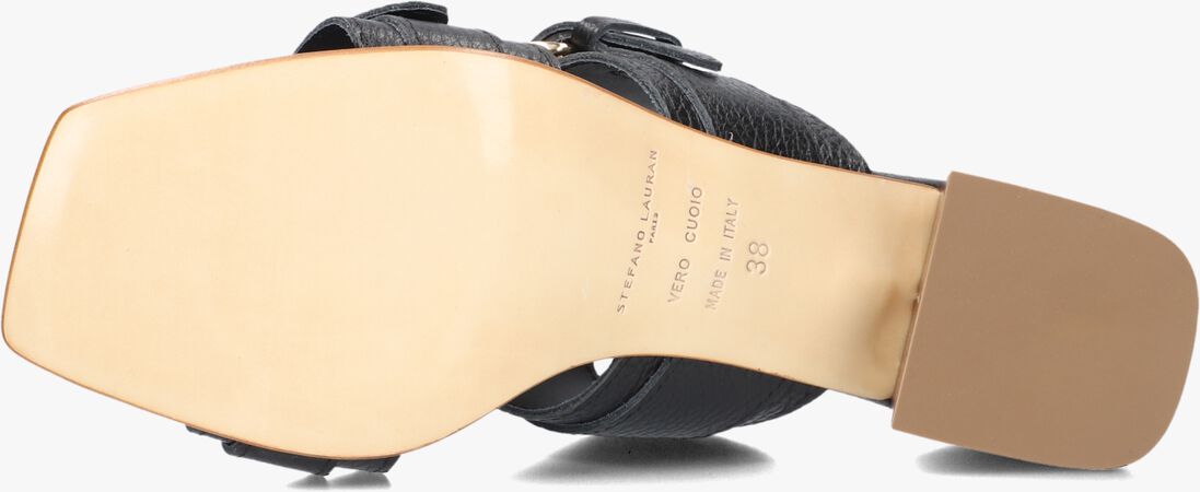zwarte stefano lauran sandalen met hak 23118