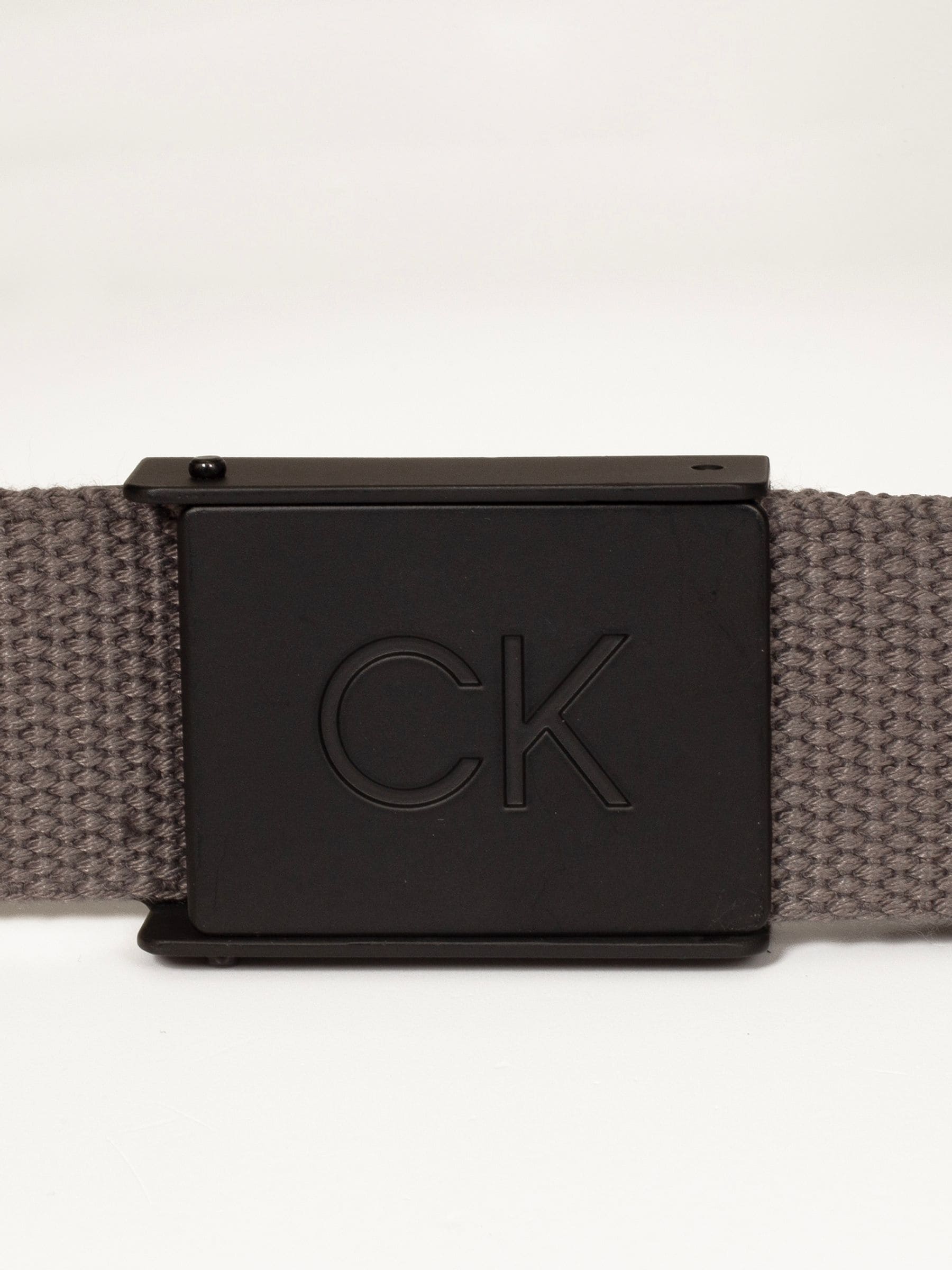 Grijs - Calvin Klein Golf Monogram Buckle Belt