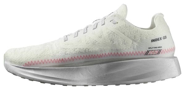 Chaussures de Running Salomon Index 0.3 Blanc Rouge Unisexe