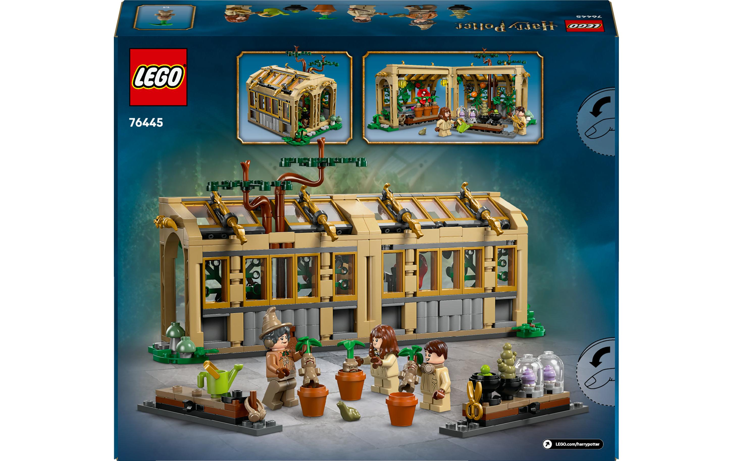 Harry Potter Schloss Hogwarts: Kräuterkundeunterricht 76445Klassenzimmer-Spielset
