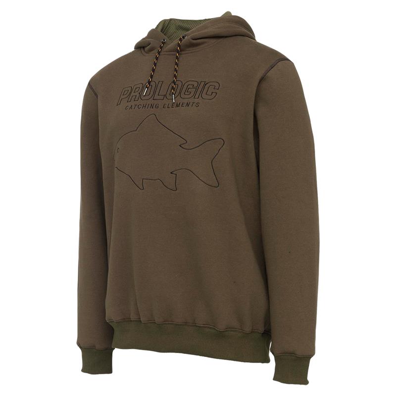 Sweat Homme Prologic Mega Fish Hoodie - Vert