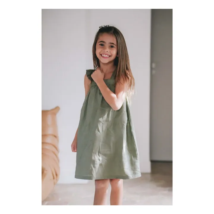 Loir Robe Jeanne | Vert Lichen